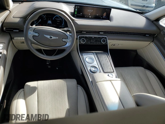 2022 Genesis GV80 z VIN KMUHBDSB7NU095835, wystawiony jako Copart lot #46337725 z przebiegiem 53 487 mil mil oraz Szkoda całkowita • Salvage title. Historia ofert i sprzedaży dostępna na DreamBid. Obrazek 8.
