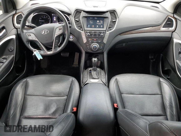 2017 Hyundai Santa Fe 2.0T with VIN 5XYZUDLA3HG413463, listed as a Copart auction lot 50552885 with 195,657 mi miles and Clean title. Bid and sale history available at DreamBid. Image 8.