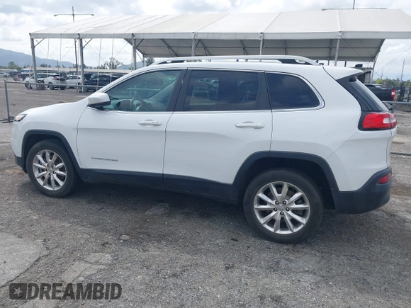 2014 Jeep Cherokee Limited with VIN 1C4PJLDS1EW217649, listed as a IAAI auction lot 41934101 with 135,781 mi miles. Bid and sale history available at carsss.com. Image 14.