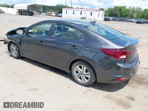 2020 Hyundai Elantra SEL with VIN 5NPD84LF9LH614568, listed as a IAAI auction lot 42203840 with 70,832 mi miles and . Bid and sale history available at DreamBid. Image 3.