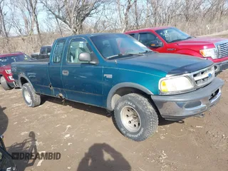 1997 Ford F-150 z VIN 2FTDX18W3VCA75190, wystawiony jako IAAI lot #41496337 z przebiegiem 110 319 mil mil oraz . Historia ofert i sprzedaży dostępna na DreamBid. Obrazek 1.