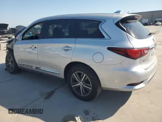 2019 Infiniti QX60 Pure with VIN 5N1DL0MM7KC553229, listed as a Copart auction lot 53257755 with 79,982 mi miles and Salvage title. Bid and sale history available at DreamBid. Image 2.