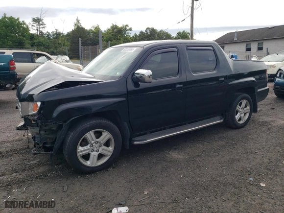 2012 Honda Ridgeline RTL with VIN 5FPYK1F51CB455894, listed as a Copart auction lot 62336464 with 169,564 mi miles and Salvage Title. Bid and sale history available at carsss.com. Image 1.