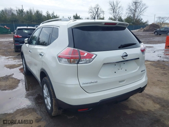 2016 Nissan Rogue S with VIN JN8AT2MV2GW139801, listed as a IAAI auction lot 41593327 with 106,274 mi miles. Bid and sale history available at carsss.com. Image 3.