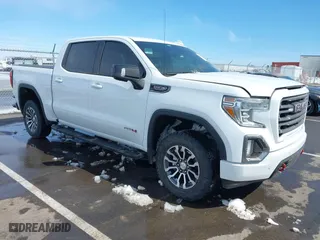 2020 GMC Sierra 1500 AT4 with VIN 3GTP9EEL3LG221872, listed as a IAAI auction lot 41808568 with 115,532 mi miles. Bid and sale history available at carsss.com. Image 1.