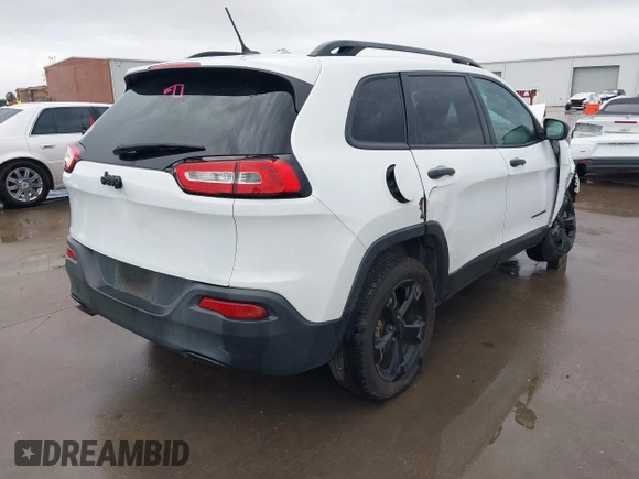 2017 Jeep Cherokee Altitude с VIN 1C4PJLAB4HW654649, выставлен на аукционе IAAI как лот 41715148 с пробегом 107 107 миль миль и . История ставок и продаж доступна на DreamBid. Изображение 4.