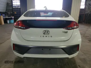 2020 Hyundai Ioniq Blue with VIN KMHC65LC4LU221107, listed as a Copart auction lot 57318345 with 141,031 mi miles and Salvage title. Bid and sale history available at DreamBid. Image 6.