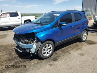 2019 Ford EcoSport SE with VIN MAJ3S2GE8KC262957, listed as a Copart auction lot 60817545 with 73,194 mi miles and Salvage title. Bid and sale history available at DreamBid. Image 1.