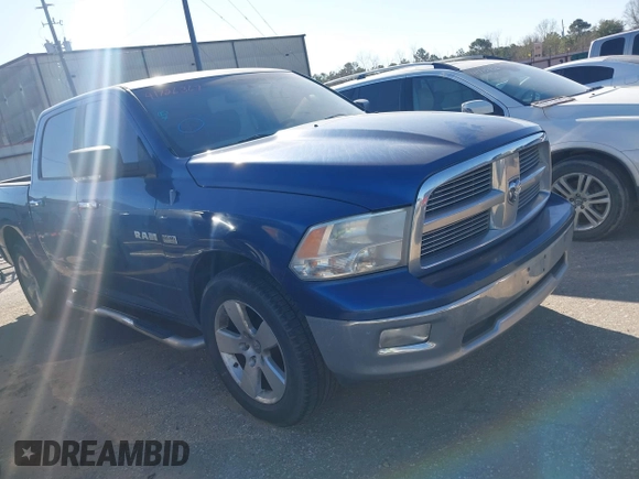 2009 Dodge 1500 SLT with VIN 1D3HB13T49J501786, listed as a IAAI auction lot 41726367 with 205,546 mi miles and . Bid and sale history available at DreamBid. Image 1.