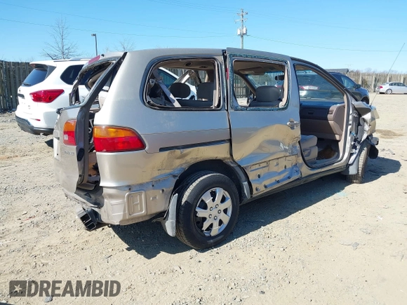 2000 Toyota Sienna CE with VIN 4T3ZF19CXYU187635, listed as a IAAI auction lot 41774700 with 98,463 mi miles. Bid and sale history available at carsss.com. Image 4.