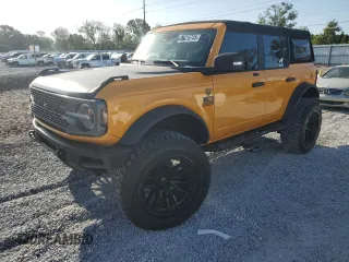 2021 Ford Bronco z VIN 1FMEE5DP8MLA87481, wystawiony jako Copart lot #55216745 z przebiegiem 51 468 mil mil oraz Szkoda całkowita • Salvage title. Historia ofert i sprzedaży dostępna na DreamBid. Obrazek 1.