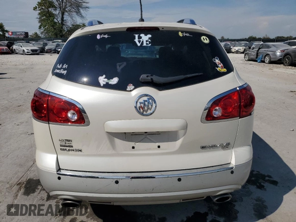 2009 Buick Enclave CX with VIN 5GAER13D49J194914, listed as a Copart auction lot 69853824 with 124,972 mi miles and Salvage Title. Bid and sale history available at DreamBid. Image 6.
