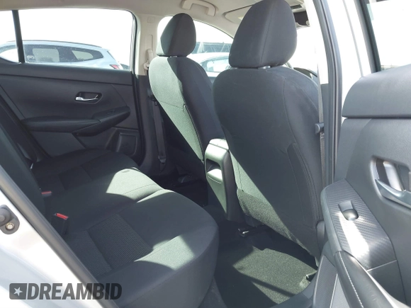 2023 Nissan Sentra S with VIN 3N1AB8BVXPY287582, listed as a IAAI auction lot 41743265 with 24,675 mi miles and . Bid and sale history available at DreamBid. Image 8.