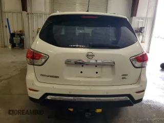 2014 Nissan Pathfinder SL with VIN 5N1AR2MM9EC673308, listed as a Copart auction lot 58122245 with 114,934 mi miles and Salvage title. Bid and sale history available at DreamBid. Image 6.