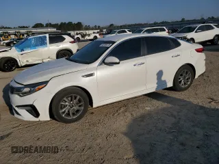 2019 Kia Optima LX z VIN 5XXGT4L31KG330525, wystawiony jako Copart lot #48749475 z przebiegiem 121 808 mil mil oraz Szkoda całkowita • Salvage title. Historia ofert i sprzedaży dostępna na DreamBid. Obrazek 1.
