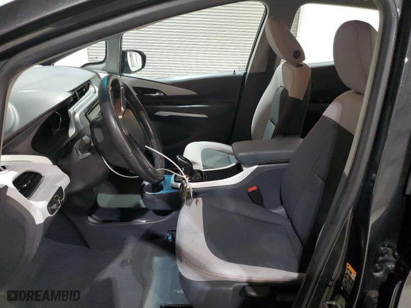 2020 Chevrolet Bolt EV LT with VIN 1G1FW6S09L4134746, listed as a Copart auction lot 83064324 with NaN miles and Salvage Title. Bid and sale history available at carsss.com. Image 7.