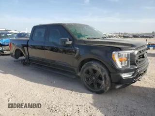 2021 Ford F-150 XL with VIN 1FTEW1CP8MFA25136, listed as a Copart auction lot 49470755 with 91,617 mi miles and Salvage Title. Bid and sale history available at carsss.com. Image 4.