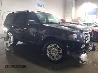 2011 Ford Expedition Limited z VIN 1FMJU1K50BEF42059, wystawiony jako Copart lot #42000825 z przebiegiem 132 395 mil mil oraz Nie do naprawy • Non repairable. Historia ofert i sprzedaży dostępna na DreamBid. Obrazek 4.