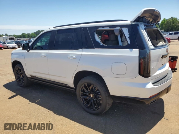 2025 Cadillac Escalade 4WD Sport Platinum with VIN 1GYS9GRL7SR239431, listed as a Copart auction lot 54129845 with 510 mi miles and Clean title. Bid and sale history available at DreamBid. Image 2.