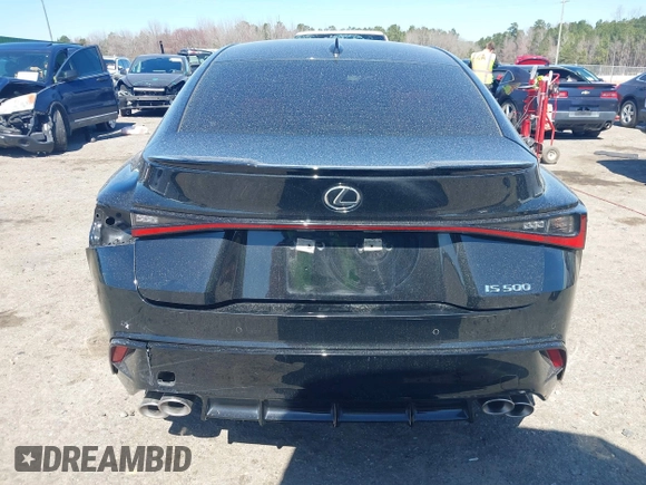 2023 Lexus IS 500 F Sport Performance z VIN JTHAP1D25P5003215, wystawiony jako IAAI lot #41709746 z przebiegiem 20 585 mil mil oraz . Historia ofert i sprzedaży dostępna na DreamBid. Obrazek 17.