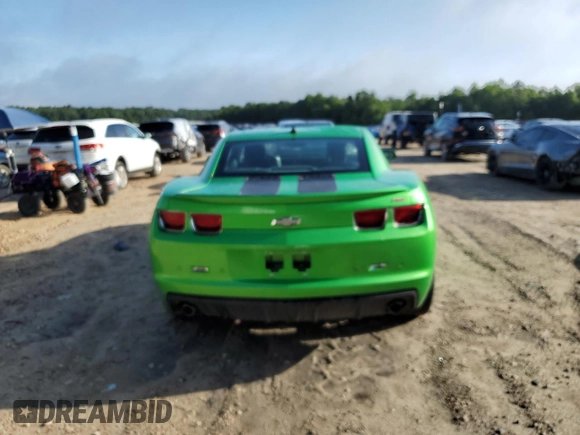 2011 Chevrolet Camaro 2LT with VIN 2G1FC1EDXB9138570, listed as a Copart auction lot 59483535 with 148,666 mi miles and Salvage title. Bid and sale history available at DreamBid. Image 6.