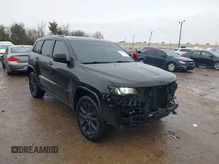 2020 Jeep Grand Cherokee Altitude with VIN 1C4RJFAG8LC257607, listed as a IAAI auction lot 41709146 with 55,414 mi miles. Bid and sale history available at carsss.com. Image 1.