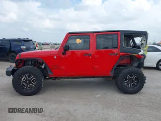 2015 Jeep Wrangler Unlimited Sport with VIN 1C4HJWDGXFL575918, listed as a IAAI auction lot 42349494 with Not provided miles and . Bid and sale history available at DreamBid. Image 14.