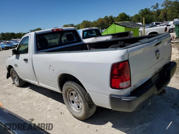 2017 Ram 1500 Tradesman z VIN 3C6JR6DG9HG510771, wystawiony jako Copart lot #48733725 z przebiegiem 114 065 mil mil oraz Szkoda całkowita • Salvage title. Historia ofert i sprzedaży dostępna na DreamBid. Obrazek 2.