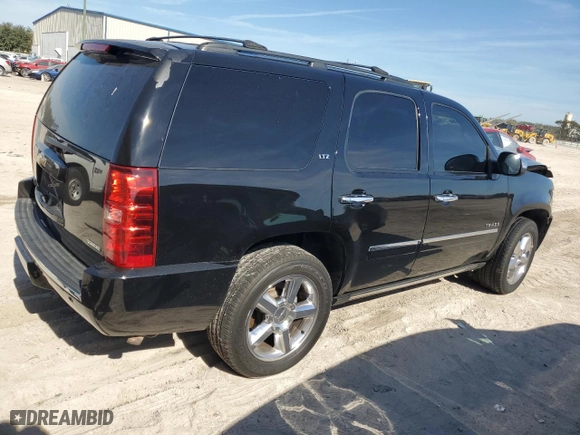 2011 Chevrolet Tahoe LTZ with VIN 1GNSCCE03BR350383, listed as a Copart auction lot 43324935 with 181,423 mi miles and Salvage Title. Bid and sale history available at carsss.com. Image 3.