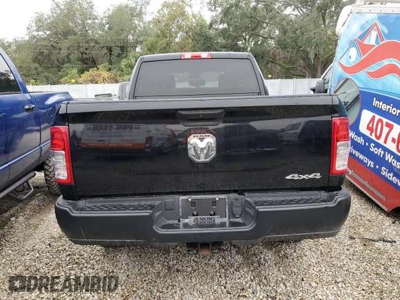 2022 Ram 2500 Tradesman with VIN 3C6UR5CL3NG159857, listed as a Copart auction lot 45343715 with 38,894 mi miles and Non Repairable. Bid and sale history available at carsss.com. Image 6.