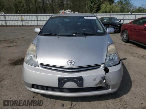 2007 Toyota Prius with VIN JTDKB20U677674690, listed as a Copart auction lot 53337315 with 214,867 mi miles and Salvage Title. Bid and sale history available at carsss.com. Image 5.