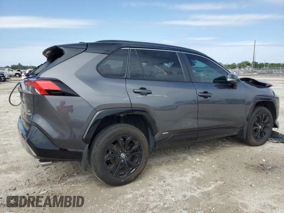 2024 Toyota RAV4 Hybrid XSE with VIN 2T3E6RFV4RW047617, listed as a Copart auction lot 49290335 with 24,190 mi miles and Salvage Title. Bid and sale history available at carsss.com. Image 3.