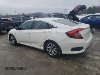 2019 Honda Civic LX with VIN 2HGFC2F66KH531972, listed as a Copart auction lot 44960175 with 50,962 mi miles and Salvage Title. Bid and sale history available at DreamBid. Image 2.