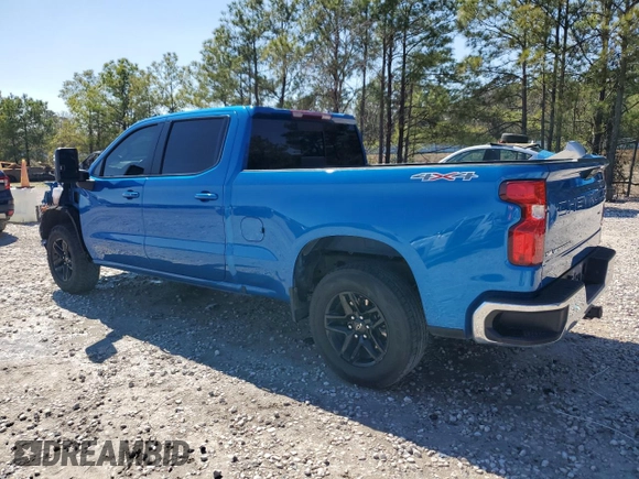 2024 Chevrolet Silverado 1500 LT with VIN 1GCUDDE80RZ156124, listed as a Copart auction lot 45757965 with 49,616 mi miles and Salvage Title. Bid and sale history available at carsss.com. Image 2.