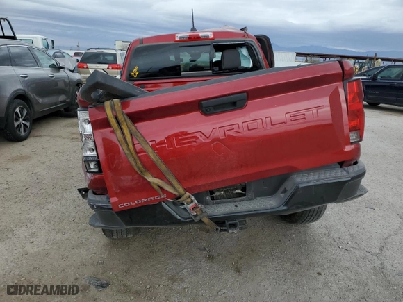 2024 Chevrolet Colorado 4WD Trail Boss with VIN 1GCPTEEK1R1203693, listed as a Copart auction lot 48158405 with 0 mi miles and Salvage Title. Bid and sale history available at carsss.com. Image 6.