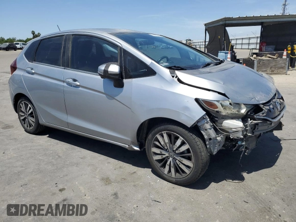 2017 Honda Fit EX with VIN JHMGK5H79HS001542, listed as a Copart auction lot 58732445 with 117,936 mi miles and Salvage title. Bid and sale history available at DreamBid. Image 4.