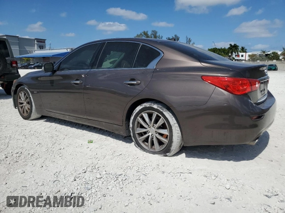 2016 Infiniti Q50 3.0t Premium with VIN JN1EV7AP7GM300734, listed as a Copart auction lot 55263025 with 125,987 mi miles and Clean Title. Bid and sale history available at carsss.com. Image 2.