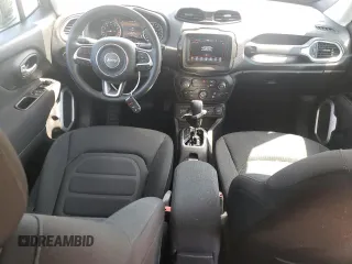 2021 Jeep Renegade Latitude with VIN ZACNJDBB5MPN15842, listed as a Copart auction lot 57616105 with 43,553 mi miles and Salvage title. Bid and sale history available at DreamBid. Image 8.