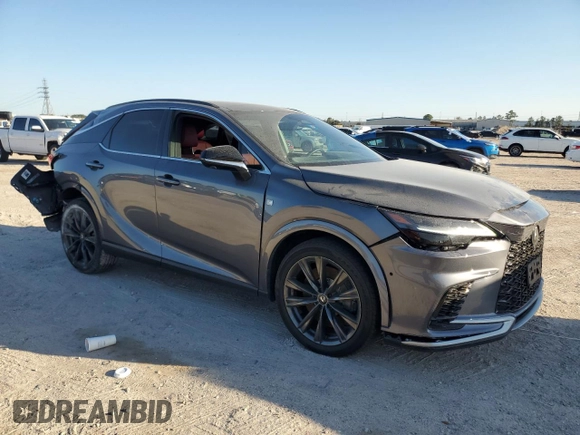 2023 Lexus RX 350 z VIN 2T2BAMCAXPC007762, wystawiony jako Copart lot #48668625 z przebiegiem 37 302 mil mil oraz Czysty tytuł • Clean title. Historia ofert i sprzedaży dostępna na DreamBid. Obrazek 4.