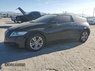 2012 Honda CR-Z EX with VIN JHMZF1D62CS001135, listed as a Copart auction lot 46236445 with 154,288 mi miles and Salvage Title. Bid and sale history available at carsss.com. Image 1.