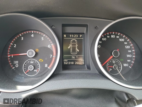 2012 Volkswagen GTI w/Conv & Sunroof PZEV с VIN WVWHD7AJ4CW274259, выставлен на аукционе Copart как лот 58086095 с пробегом 161 310 миль миль и Списание • Salvage title. История ставок и продаж доступна на DreamBid. Изображение 9.