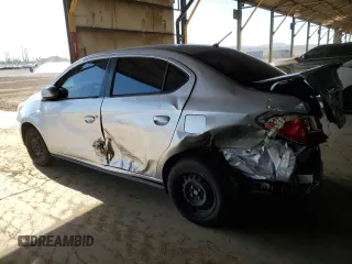 2021 Mitsubishi Mirage ES with VIN ML32FUFJ8MHF05568, listed as a Copart auction lot 51780665 with 80,960 mi miles and Salvage title. Bid and sale history available at DreamBid. Image 2.