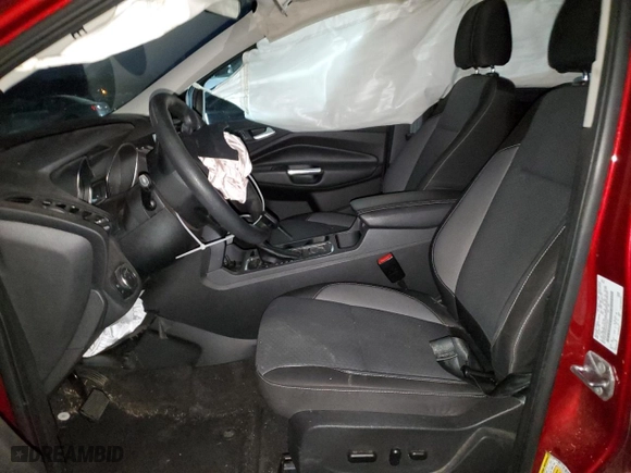 2017 Ford Escape SE with VIN 1FMCU0GD9HUF05531, listed as a Copart auction lot 46394165 with 0 mi miles and Salvage Title. Bid and sale history available at carsss.com. Image 7.