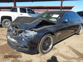 2014 BMW 7 Series ALPINA B7 with VIN WBAYE8C58ED135475, listed as a IAAI auction lot 41417075 with 102,364 mi miles. Bid and sale history available at carsss.com. Image 6.