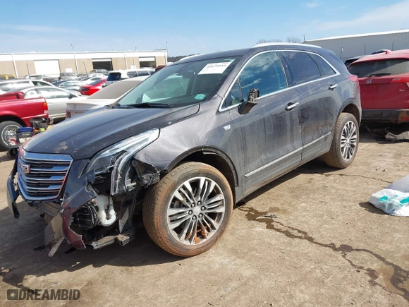 2017 Cadillac XT5 Premium Luxury FWD with VIN 1GYKNCRS2HZ190739, listed as a IAAI auction lot 41679553 with 88,785 mi miles. Bid and sale history available at carsss.com. Image 17.