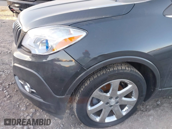 2016 Buick Encore Leather with VIN KL4CJCSB9GB559825, listed as a IAAI auction lot 41615821 with 77,297 mi miles. Bid and sale history available at carsss.com. Image 6.
