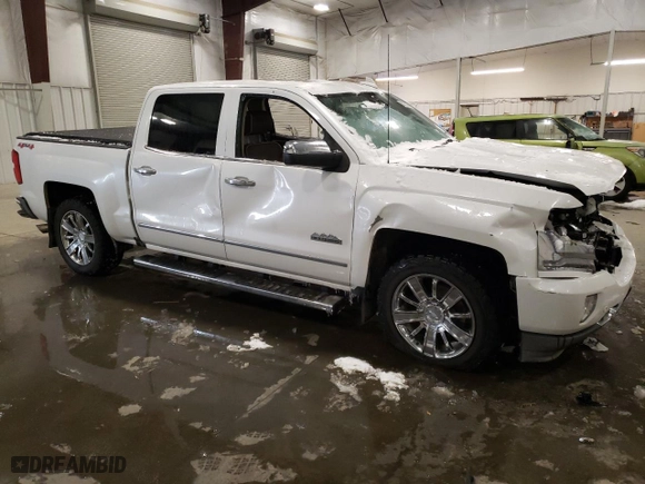 2017 Chevrolet Silverado 1500 High Country with VIN 3GCUKTEC5HG288265, listed as a Copart auction lot 88278495 with 0 mi miles and Salvage Title. Bid and sale history available at carsss.com. Image 4.