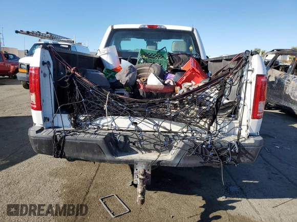 2015 Ford F-150 XL with VIN 1FTMF1CP9FFA40307, listed as a Copart auction lot 80064004 with 70,983 mi miles and Salvage title. Bid and sale history available at DreamBid. Image 6.