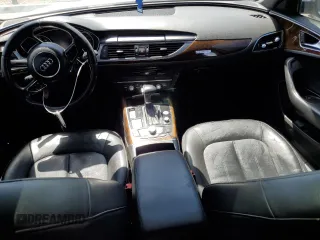 2015 Audi A6 with VIN WAUGFBFC5FN020229, listed as a Copart auction lot 54831315 with Not provided miles and Salvage title. Bid and sale history available at DreamBid. Image 8.