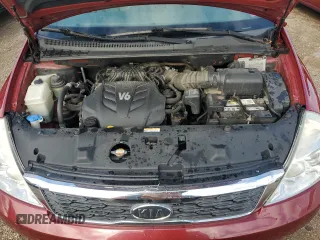 2012 Kia Sedona EX with VIN KNDMH4C74C6497419, listed as a Copart auction lot 72339504 with 142,115 mi miles and Salvage Title. Bid and sale history available at carsss.com. Image 12.